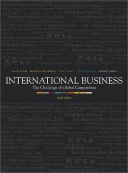 Hardcover International Business: The Challenge of Global Competition Book