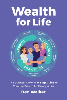 Paperback Wealth For Life: The Business Owner's 9-Step Guide To Creating Wealth For Family & Life Book