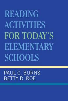 Paperback Reading Activities For Today's Elementary Schools Book