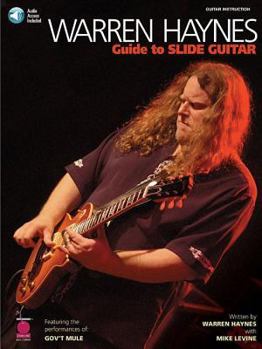Paperback Warren Haynes - Guide to Slide Guitar Book