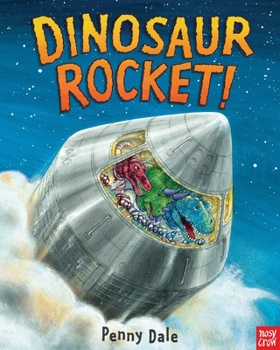 Hardcover Dinosaur Rocket! Book