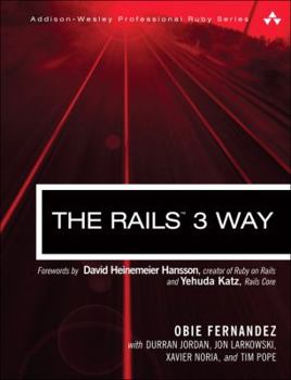 Paperback The Rails 3 Way Book
