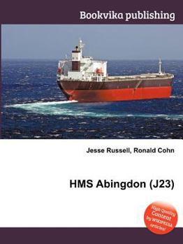 Paperback HMS Abingdon (J23) Book