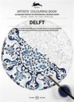 Hardcover Artists Colouring Bks Delft Bl Book