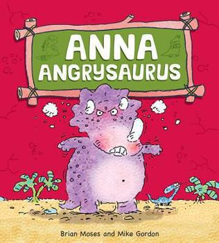 Paperback Anna Angrysaurus Book