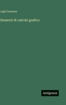 Hardcover Elementi di calcolo grafico [Italian] Book