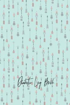 Paperback Diabetic Log Book: Portable Glucose Monitoring Tracker Arrows Book