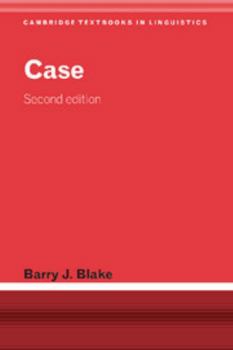 Case - Book  of the Cambridge Textbooks in Linguistics