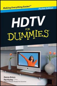 Paperback HDTV for Dummies Pocket Edition (HDTV for Dummies) Book
