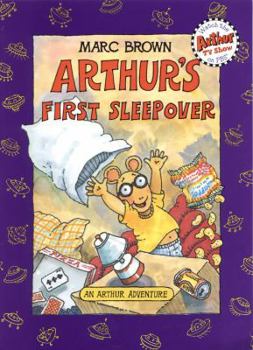 Paperback Arthur's First Sleepover: An Arthur Adventure Book