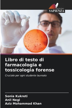 Paperback Libro di testo di farmacologia e tossicologia forense [Italian] Book