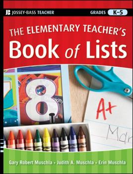 Paperback The Elementary Teacher's Book of Lists Book
