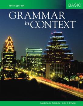 Paperback Grammar in Context Basic Book