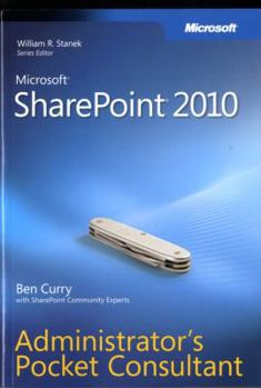 Paperback Microsoft SharePoint 2010 Administrator's Pocket Consultant Book
