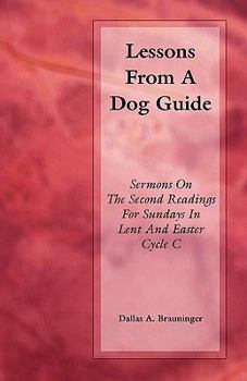 Paperback Lessons from a Dog Guide Book