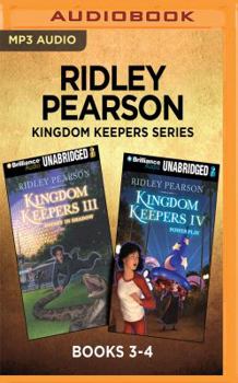 MP3 CD Ridley Pearson Kingdom Keepers Series: Books 3-4: Disney in Shadow & Power Play Book