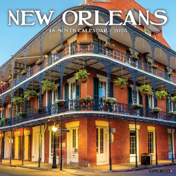 Spiral-bound New Orleans 2026 12 X 12 Wall Calendar Book
