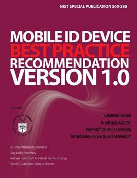 Paperback Mobile ID Device Best Practice Recommendation Version 1.0 Book