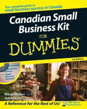 Paperback Canadian Small Business Kit For Dummies Book