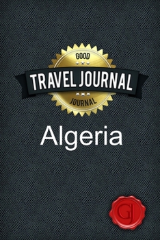 Paperback Travel Journal Algeria Book