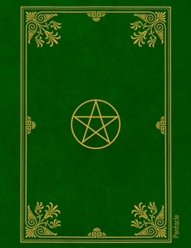 Pentacle: Monthly And Weekly Schedule Organizer Agenda Planner With Moon Phases Wheel Of The Year Calendar Dates And Goals Pages Pentagram Traditional Wicca Design Cover