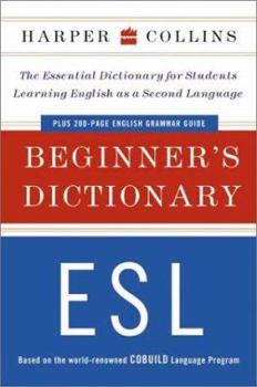 Paperback HarperCollins Beginner's ESL Dictionary Book