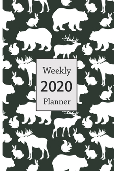 2020 Weekly Planner: Woodland 6 x 9 inch 150 Pages Year Months Weeks Calendar, Schedule, and Organizer plus Dot Grid Pages (January 2020 - December 2020) (Woodland Planners)