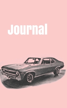 Journal: handy notebook for car enthusiasts. 5x8. 120 pages. (american cars of the 70´s)