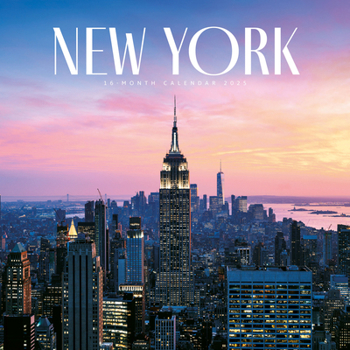 Calendar 2025 New York Wall calendar Book