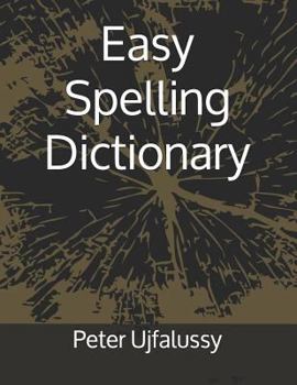 Paperback Easy Spelling Dictionary Book