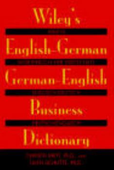 Paperback Wiley's English-German, German-English Business Dictionary Book