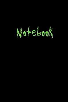 Notebook: Rick and Morty TV Show Font Inspired Notebook And Daily Journal (Pop Culture)