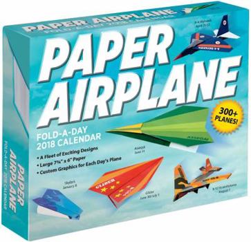 Calendar Paper Airplane Fold-A-Day 2018 Calendar Book