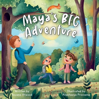 Paperback Maya's Big Adventure [Large Print] Book