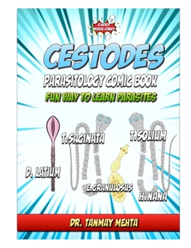 Paperback Cestode: Parasitology comic book: Fun way to learn parasites Book