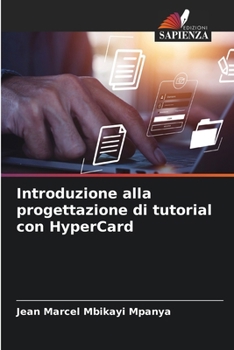 Paperback Introduzione alla progettazione di tutorial con HyperCard [Italian] Book