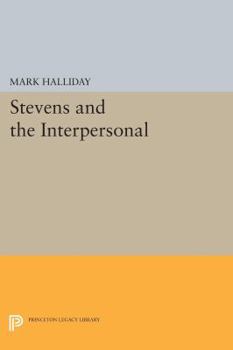 Paperback Stevens and the Interpersonal Book