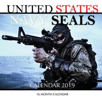 Paperback United States Navy Seals Calendar 2019: 16 Month Calendar Book