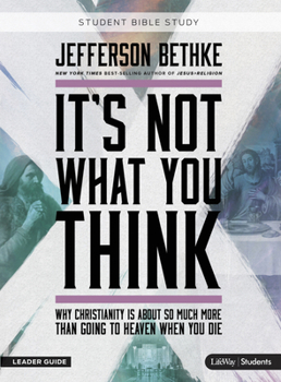 Paperback It's Not What You Think Student Leader Guide Book