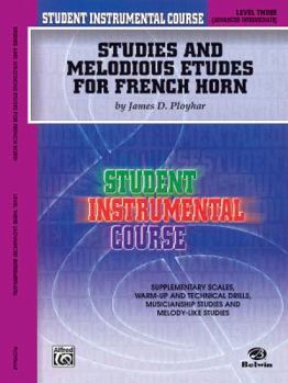 Paperback Student Instrumental Course Studies and Melodious Etudes for French Horn: Level III Book