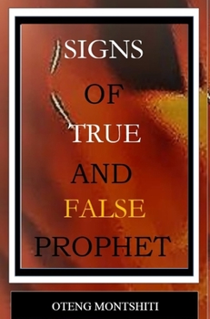 Hardcover Signs of false and true prophets Book