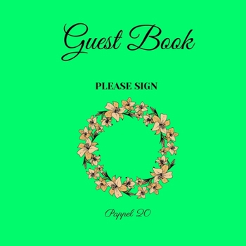 Guest Book - Floral Symphony of Lilies