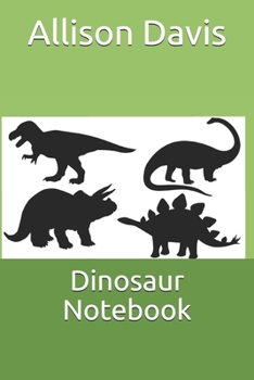 Paperback Dinosaur Notebook Book