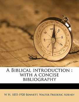 Paperback A Biblical introduction: with a concise bibliography Book