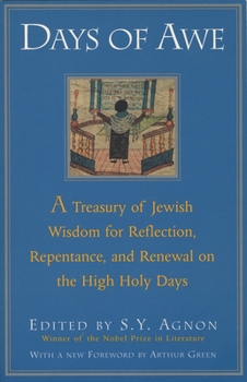 Paperback Days of Awe: A Treasury of Jewish Wisdom for Reflection, Repentance, and Renewal on the High Holy Days Book