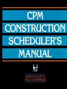 Hardcover CPM Construction Scheduler's Manual Book