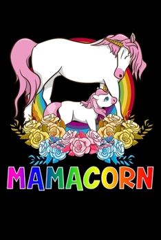 Mamacorn: Cute Mama Unicorn Blank Composition Notebook for Journaling & Writing (120 Lined Pages, 6" x 9")
