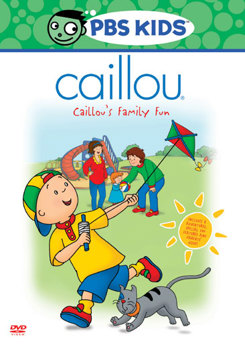 DVD Caillou: Caillou's Family Fun Book