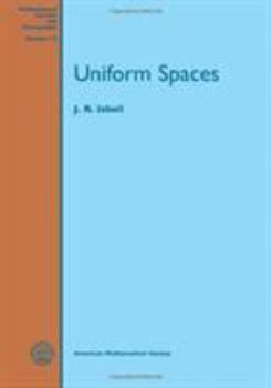 Paperback Uniform Spaces Book