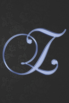 Z Journal: A Monogram Z Initial Capital Letter Notebook For Writing And Notes: Great Personalized Gift For All First, Middle, Or Last Names (Purple Gold Smoke Fire Swirl Print)